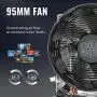 Cooler Master Hyper T20 Compact CPU Air Cooler with 2 Copper Heat Pipes. 95mmFan, Direct Contact Technology for AMD Ryzen/Intel LGA1200/1151 Cooler Master Hyper T20 Compact CPU Air Cooler with 2 Copper Heat Pipes. 95mmFan, Direct Contact Technology for AMD Ryzen/Intel LGA1200/1151