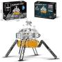 Lunar Lander Metal Building Toy, YSJ Simulate Construction Toy Model Construction Set STEM Learning Toy Metal Building Kit Best Gift for Boys and GirlsLunar Lander Model Kit Building Blocks Set