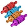 Tbest RC Oil Fuel Filter, Aluminium Alloy Oil Nitro Fuel Filter RC Model Car Spare Parts Fuel Filter for RC 1:8 / 1:10 Model Car(Blue)