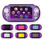 Szjay Metal Aluminum Metallic Protection Hard Case Cover for Playstation Ps Vita 2000 Slim (Purple)