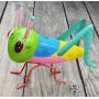 GIFTME 5 Metal Yart Art Garden Statues Grasshopper Figurines for Outdoor Patio Yard Decorations Locust Decor,9.5 Inch Green GIFTME 5 Metal Yart Art Garden Statues Grasshopper Figurines for Outdoor Patio Yard Decorations Locust Decor,9.5 Inch Green