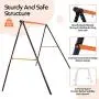 ZENY Kids Outdoor A Frame Swing Set Heavy Duty Swing Frame Stand for Swings Hammocks ZENY Kids Outdoor A Frame Swing Set Heavy Duty Swing Frame Stand for Swings Hammocks