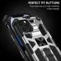 Saputu Compatible with iPhone 12 Pro Max Case, | Military Grade | Invisible Built-in Kickstand and Metal Plate, Anti-Scratch Shockproof Bumper Drop Tested Protective Cover (Gray) Saputu Compatible with iPhone 12 Pro Max Case, | Military Grade | Invisible Built-in Kickstand and Metal Plate, Anti-Scratch Shockproof Bumper Drop Tested Protective Cover (Gray)