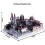 3D Metal Puzzle Famous Architecture Assemble Model Building Kit DIY Laser Cut Jigsaw - Microworld J046 Spain Burgos Cathedral