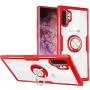 Galaxy Note 10+ Plus/Pro/5G Case,WATACHE Crystal Clear Carbon Fiber Design Armor Protective Case with 360 Degree Rotation Finger Ring Grip Holder Kickstand for Galaxy Note 10+/Plus,Red Galaxy Note 10+ Plus/Pro/5G Case,WATACHE Crystal Clear Carbon Fiber Design Armor Protective Case with 360 Degree Rotation Finger Ring Grip Holder Kickstand for Galaxy Note 10+/Plus,Red