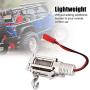 Vbest life RC Metal Winch,Full CNC Metal RC Winch Spare Upgrade Parts Accessories for 1/10 SCX10 Axial Crawler D90(Silver)