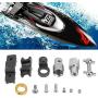 Dilwe RC Transmission Spare Parts Accessory Shaft Fit for FT012 Brushless RC Boat
