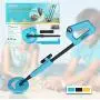 all-sun TS20A Junior Metal Detector for Children DIY Beach Yard Toy, Blue all-sun TS20A Junior Metal Detector for Children DIY Beach Yard Toy, Blue