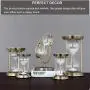 SuLiao Hourglass Timer Sand Clock 60 Minutes & Brass Metal Hour Glass for Decor Sandglass Timer SuLiao Hourglass Timer Sand Clock 60 Minutes & Brass Metal Hour Glass for Decor Sandglass Timer