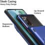 Vofolen for Galaxy Note 20 Case 5G Wallet 4-Card Flip Cover Credit Card Holder ID Slot Back Hidden Pocket Dual Layer Protective Hybrid Hard Shell TPU Bumper Armor for Samsung Note 20 6.7 Navy