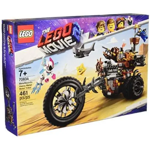 LEGO The Movie 2 MetalBeards Heavy Metal Motor Trike! 70834 Building Kit (461 Piece) LEGO The Movie 2 MetalBeards Heavy Metal Motor Trike! 70834 Building Kit (461 Piece)