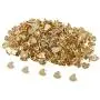 Prettyia 300 Pieces Star Heart Head Split Pin Metal Brads Paper Fasteners for Scrapbook Paper Craft Card Making Kids DIY Craft Gold