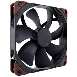 Noctua NF-A14 iPPC-2000, Heavy Duty Cooling Fan, 3-Pin, 2000 RPM (140mm, Black)