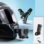 RUIGPRO Motorcycle Helmet Chin Strap Mount Compatible with GoPro Hero 9 8 7 6 5 4 3, Hero Black, Session, Xiaomi Yi, SJCAM