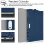 Fintie Case for New Microsoft Surface Pro 7 / Pro 6 / Pro 5 / Pro 4 / Pro 3 12.3 Inch Tablet - Multiple Angle Viewing Portfolio Business Cover, Compatible with Type Cover Keyboard (Navy)