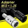 SpeeVech Shift Knob Adapter for Non Threaded Shifters Silver 1.2x1.25 BMW/VW Gear Shifter Adapter SpeeVech Shift Knob Adapter for Non Threaded Shifters Silver 1.2x1.25 BMW/VW Gear Shifter Adapter