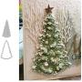 Christmas Tree Metal Die Cuts,Merry Christmas Tree Snow Cutting Dies Cut Stencils for DIY Embossing Photo Decorative Paper Dies Scrapbooking Card Making