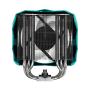 Iceberg Thermal IceSLEET X5 Intel & AMD High Performance CPU Cooler 5 Heat Pipe Nickel Plating Addressable RGB ARGB 120mm PWM Fan