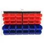 MaxWorks 80694 30-Bin Wall Mount Parts Rack/Storage for your Nuts, Bolts, Screws, Nails, Beads, Buttons, Other Small Parts