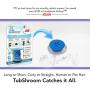TubShroom The Revolutionary Tub Drain Protector Hair Catcher/Strainer/Snare, Blue