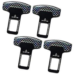 4 PCS Car Seat Belt Clip,Universal Seat Belt Buckle Auto Metal Seat Belts Clip