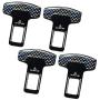 4 PCS Car Seat Belt Clip,Universal Seat Belt Buckle Auto Metal Seat Belts Clip