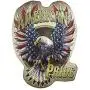 American Pride Embossed Metal Wall Decor Sign for Bar, Garage or Man Cave American Pride Embossed Metal Wall Decor Sign for Bar, Garage or Man Cave