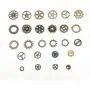 200 Gram (Approx 150pcs) Assorted Antique Steampunk Gears Clock Watch Wheel Gear for Crafting (Brone) 200 Gram (Approx 150pcs) Assorted Antique Steampunk Gears Clock Watch Wheel Gear for Crafting (Brone)