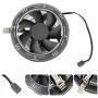 Archuu Computer CPU Cooler, 2000 RPM 48 CFM Silent Durable Fan Heatsink,for Intel LGA 775/1150 / 1151/1155 / 1156/1366 / 2011,50000 Hours Service Life