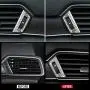 CARFIB Car Interior Bling Accessories for Honda Accord 10th 2019 2020 Dashboard Air Vents Switch Decals Stickers Covers Parts Decoration Trim Men Women Zinc Alloy Crystal Sparkly Cute Silver 2 Pack CARFIB Car Interior Bling Accessories for Honda Accord 10th 2019 2020 Dashboard Air Vents Switch Decals Stickers Covers Parts Decoration Trim Men Women Zinc Alloy Crystal Sparkly Cute Silver 2 Pack