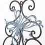 Adeco Flower and Butterfly Urban Design Metal Wall Decor for Nature Home Art Decoration & Kitchen Gifts - 26.5x15.5 Inches Adeco Flower and Butterfly Urban Design Metal Wall Decor for Nature Home Art Decoration & Kitchen Gifts - 26.5x15.5 Inches