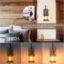 Rustic Wall Light, 2-in-1 Oil Rubbed Bronze Vintage Wall Light Fixtures Hardwired Plug in Industrial Glass Shade Lantern Lighting Retro Lamp Metal Wall Sconce for Home Bedroom Dining Room café(2 pack) Rustic Wall Light, 2-in-1 Oil Rubbed Bronze Vintage Wall Light Fixtures Hardwired Plug in Industrial Glass Shade Lantern Lighting Retro Lamp Metal Wall Sconce for Home Bedroom Dining Room café(2 pack)
