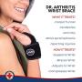Doctor Developed Premium Copper Lined Wrist Support / Wrist Strap / Wrist Brace / Hand Support [Single] & Doctor Written Handbook— Suitable for both right and left hands