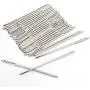 Z-COLOR 50pcs Big Eye Needles Blunt White 7cm Long Large Hole NOT Sharp Sewing Kniting Embroidery Tool Hand DIY Needlework Plus Z-COLOR 50pcs Big Eye Needles Blunt White 7cm Long Large Hole NOT Sharp Sewing Kniting Embroidery Tool Hand DIY Needlework Plus