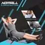 Homall Gaming Chair Computer Office Chair Ergonomic Desk Chair with Footrest Racing Executive Swivel Chair Adjustable Rolling Task Chair (Gray) Homall Gaming Chair Computer Office Chair Ergonomic Desk Chair with Footrest Racing Executive Swivel Chair Adjustable Rolling Task Chair (Gray)
