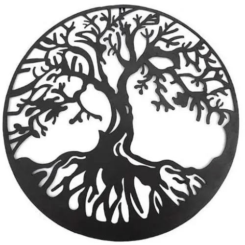 Bellaa 20230 Tree of Life Metal Wall Art Hanging Garden Sculptures 24 inch Bellaa 20230 Tree of Life Metal Wall Art Hanging Garden Sculptures 24 inch