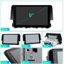 Dasaita 9'' Android Car GPS Radio for Honda Civic 2015 2016 2017 2018 Audio Video Player 4G RAM 64G ROM Build in Carplay/Android Auto