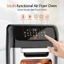 whall Air Fryer, 13QT Air Fryer Oven, Family Rotisserie Oven, 1700W Electric Air Fryer Toaster Oven, Tilt LED Digital Touchscreen, 12-in-1 Presets for Heating, Baking, Roasting & Dehydrating, Accessories & Cookbook whall Air Fryer, 13QT Air Fryer Oven, Family Rotisserie Oven, 1700W Electric Air Fryer Toaster Oven, Tilt LED Digital Touchscreen, 12-in-1 Presets for Heating, Baking, Roasting & Dehydrating, Accessories & Cookbook
