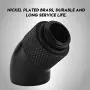 Rotary Adapter,G1/4'' Thread Replacement Parts for CPU Water Cooling heatsink,360-degree Rotation Angle,Stable Performance,Durable