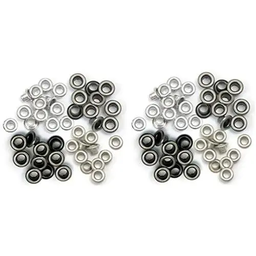 We R Memory Keepers We R Memory Keepers Eyelets Cool Metal, Standard, 60 Piece Pack (2 Pack) We R Memory Keepers We R Memory Keepers Eyelets Cool Metal, Standard, 60 Piece Pack (2 Pack)