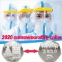Pacoco I Survived 2020 Commemorative Coins, 2020 Commemorative Coins Double-Sided Commemorative Metal Coins A Year to Remember 2020 for Friends Family Collectors - 1PCS, US Shipping
