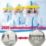 Pacoco I Survived 2020 Commemorative Coins, 2020 Commemorative Coins Double-Sided Commemorative Metal Coins A Year to Remember 2020 for Friends Family Collectors - 1PCS, US Shipping