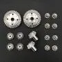 Connoworld Replacement Differential Metal Gear Repair Parts for WLtoys 12428 12423 RC Cars