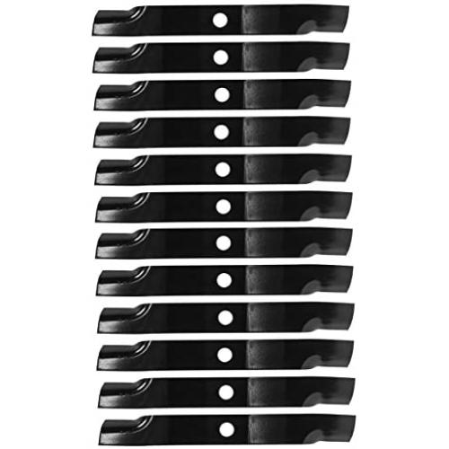 12PK Oregon Mower Blades Compatible with 60'' Kubota Pro Decks ZD323 ZD326 Z725 92-049 K5647-34340 K5647-97530 K5668-97530