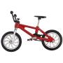 Finduat Miniature Metal Finger Mountain Bike Toy, Finger Bicycle Mountain Bike Cool Boy Toy Creative Game Gift for Kid (4 Pack)