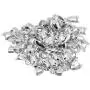VNDEFUL 50PCS Pendant Metal Clasp Connector 5X14mm Pinch Bail Connector for Jewelry Making, Silver VNDEFUL 50PCS Pendant Metal Clasp Connector 5X14mm Pinch Bail Connector for Jewelry Making, Silver
