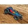Traxxas 67076-4 Rustler 4x4 VXL Off Road Electric Remote Control RC Car with Remote Control for Adults and Kids, Red