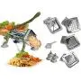 Tiger Chef French Fry Cutter Commercial Grade Heavy Duty Vegetable Slicer Machine with Suction Feet - Includes 4 Attachments and Cleaning Brush - Restaurant Fries Cutter Set Tiger Chef French Fry Cutter Commercial Grade Heavy Duty Vegetable Slicer Machine with Suction Feet - Includes 4 Attachments and Cleaning Brush - Restaurant Fries Cutter Set