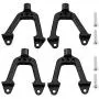 HobbyPark 2-Pack Aluminum Shock Hoops Parts Front & Rear Tower for AXIAL SCX10 Off Road Rock Crawler Upgrade HobbyPark 2-Pack Aluminum Shock Hoops Parts Front & Rear Tower for AXIAL SCX10 Off Road Rock Crawler Upgrade