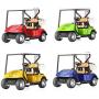 12 Pack Die-cast Metal Golf Cart Model Toy 1:32 Scale Vehicle (4 Inches) 12 Pack Die-cast Metal Golf Cart Model Toy 1:32 Scale Vehicle (4 Inches)